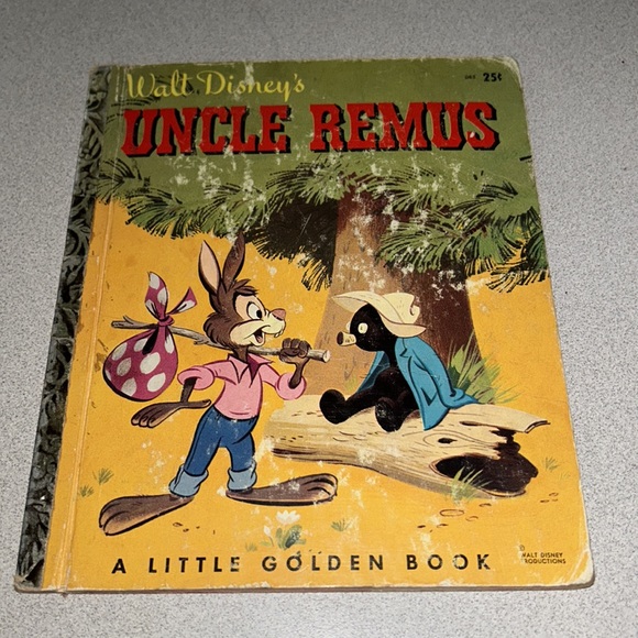 Golden Book Other - Vintage Walt Disney’s  1946, 1947 Uncle Remus Little Golden Book